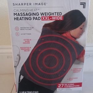 Weighted heating pad